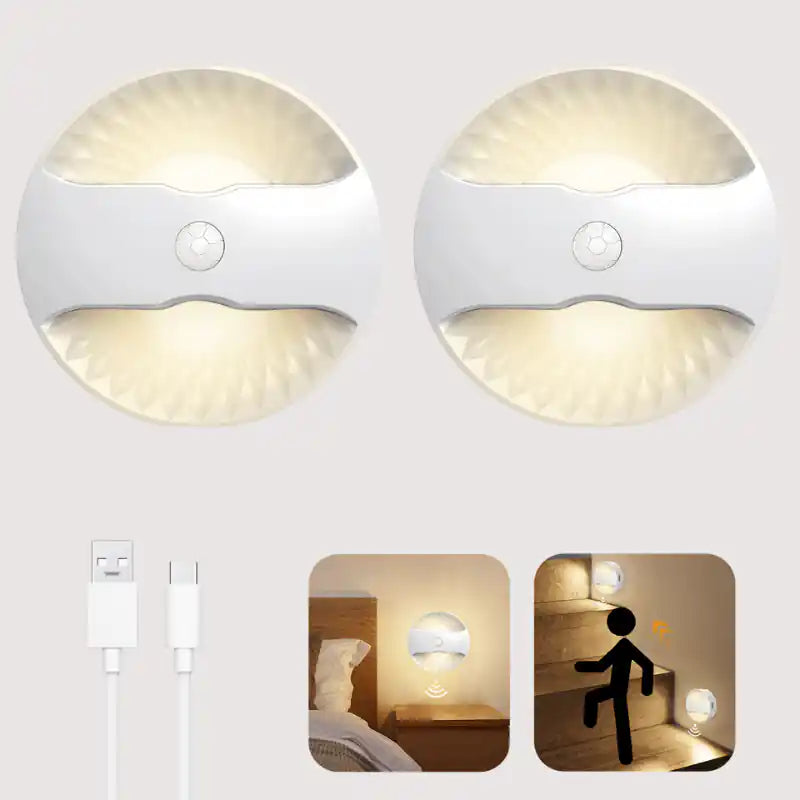Motion Activated Night Lights (2 Pack) - Nova Lights