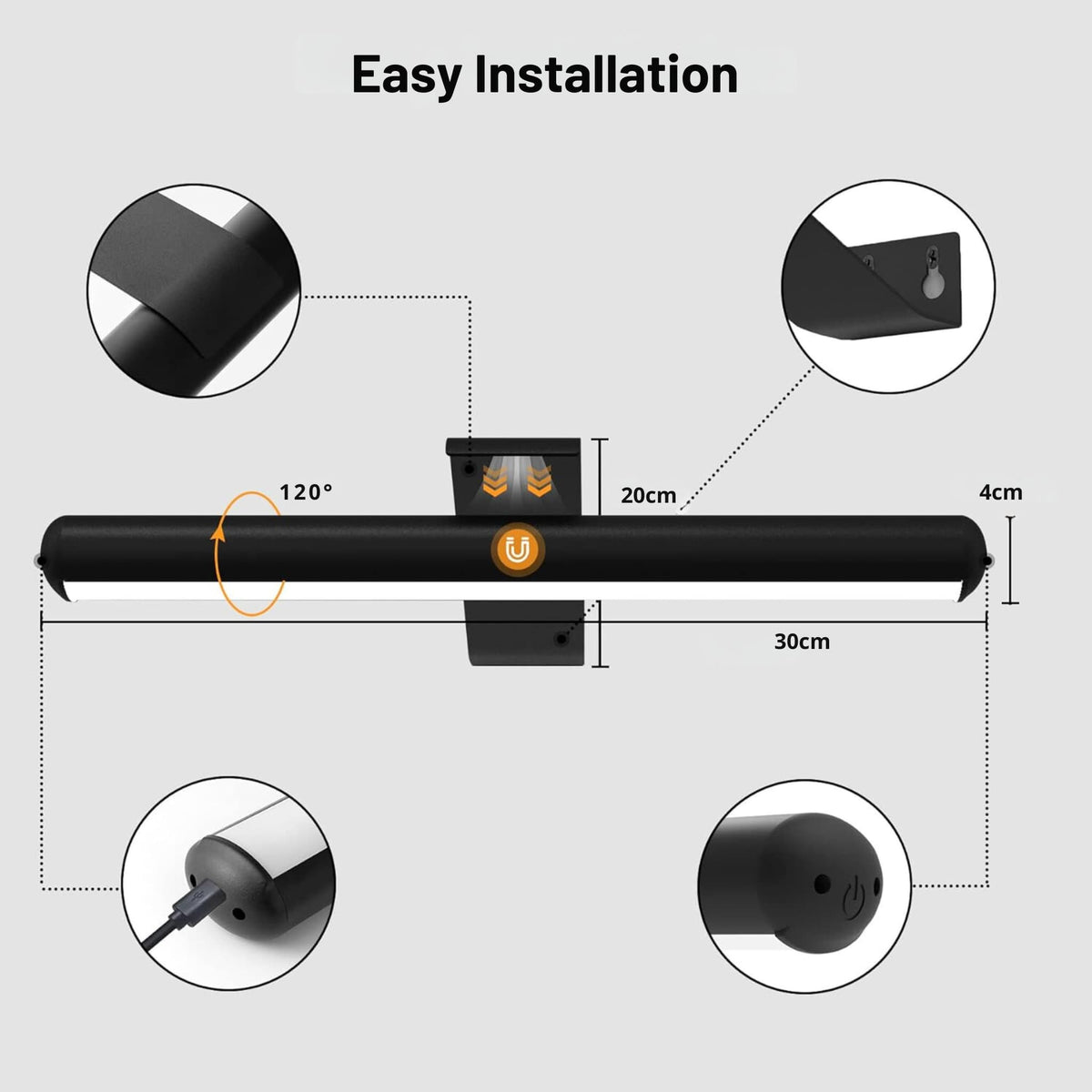 Wireless LED Rechargeable Picture Light