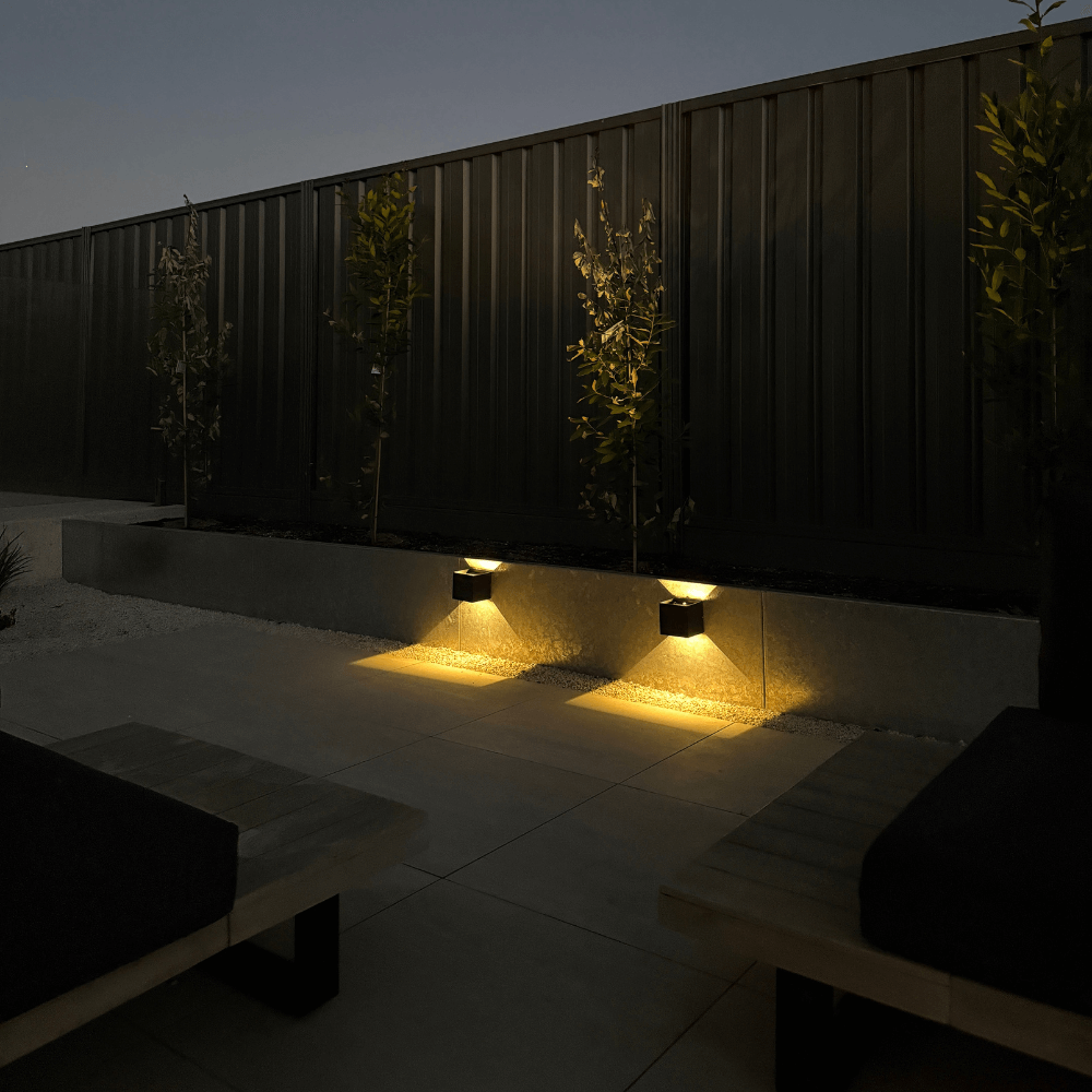 Outdoor Rechargeable Wall Light with Motion Sensor