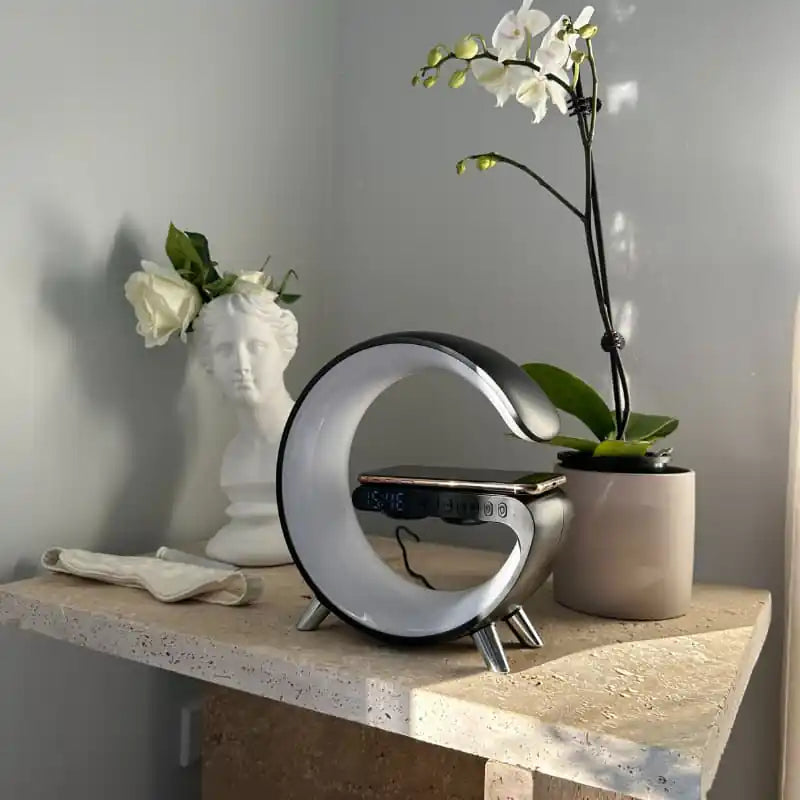 Smart Wireless Charging Alarm Clock  - Nova Lights