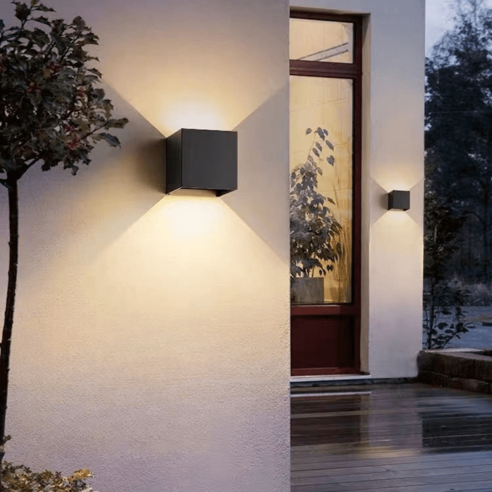 Outdoor Rechargeable Wall Light with Motion Sensor